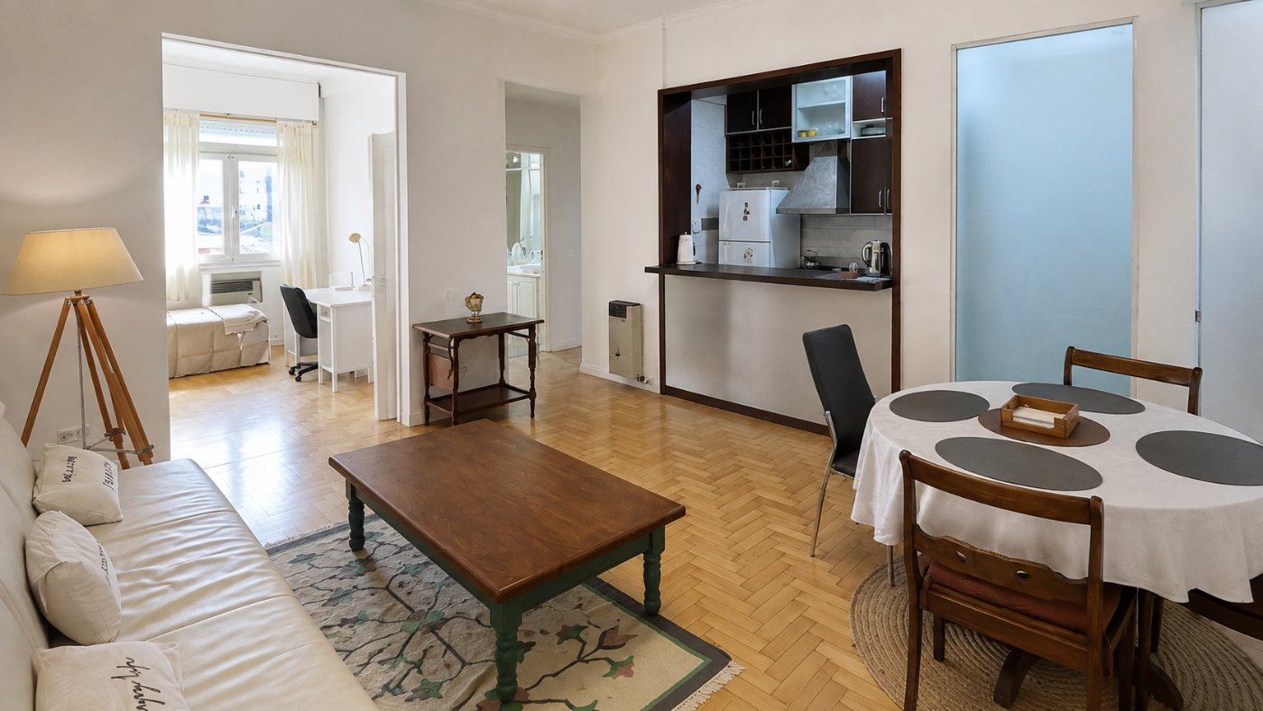 Departamento amoblado en Anchorena 1472 4, Recoleta