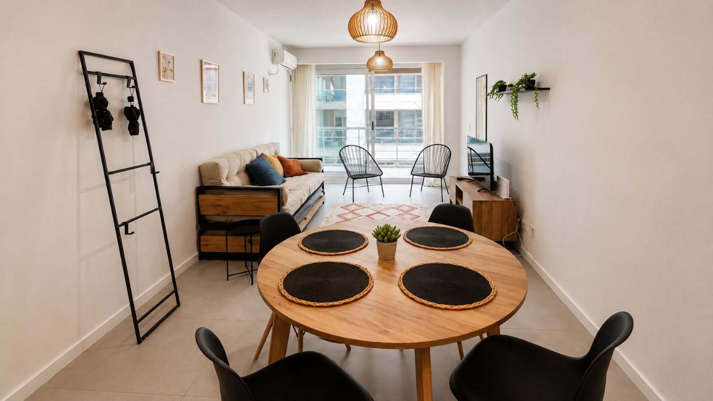 Departamento amoblado en Austria 1938 5 B, Recoleta