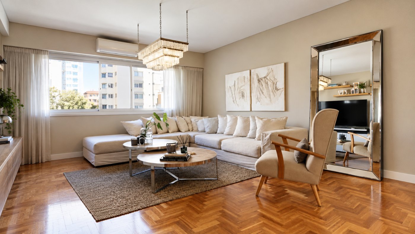 Furnished apartment at Zabala 2400, Belgrano